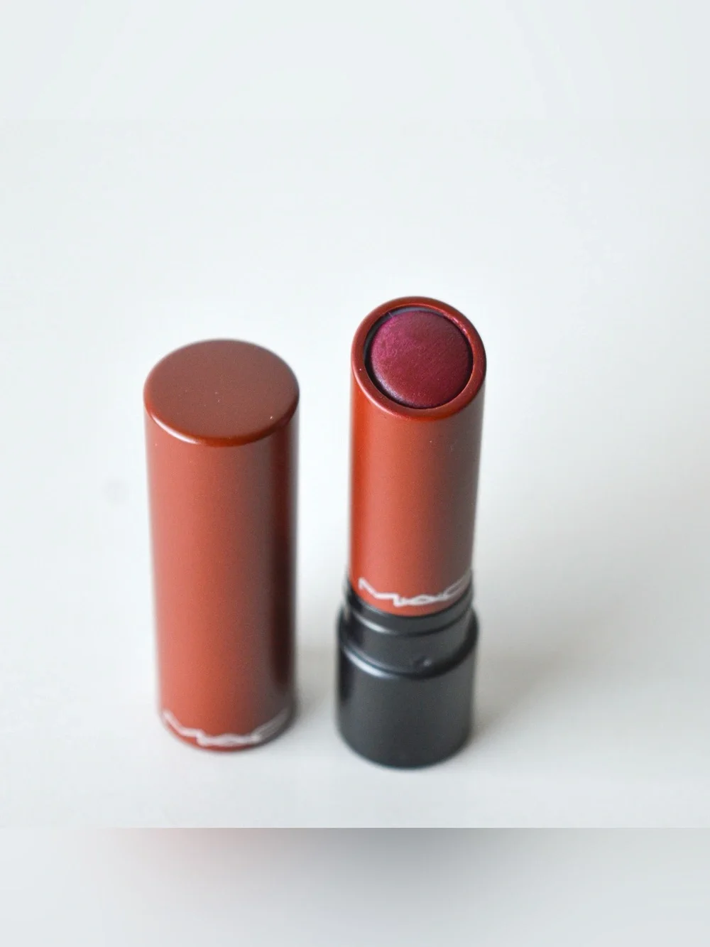 MAC Cosmetics Liptensity Lipstick *CORDOVAN* Cool Cherry Burgundy Discontinued